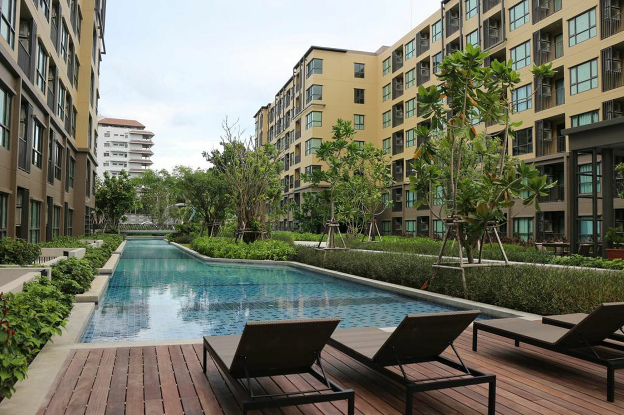 Rain Chaam Hua Hin By Good View Apartment Cha-Am Bagian luar foto