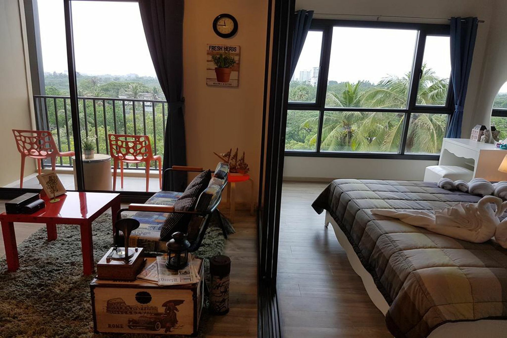 Rain Chaam Hua Hin By Good View Apartment Cha-Am Bagian luar foto